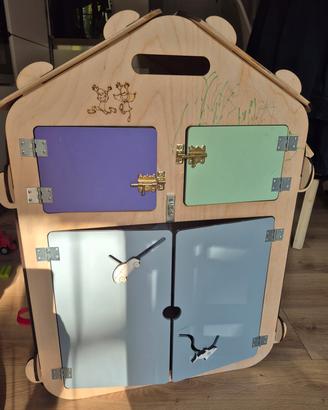 Maxi Casetta Montessori Multi Attività Happy Home
