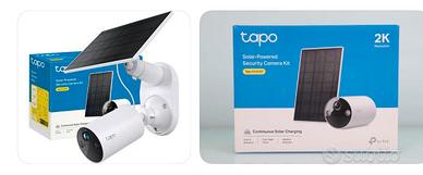 Tapo C410 KIT 2K 3MP con pannello solare – Telecam