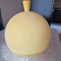 Luce a forma palloncino giallo