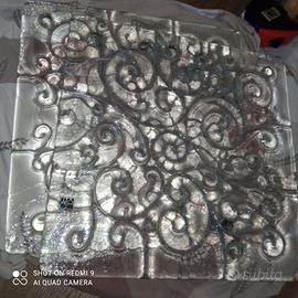 Vetro di murano per finestre o decorazioni 2 pezzi