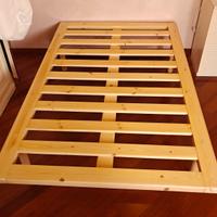 Rete a doghe in pino 120x200