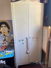 Lettino e armadio ikea