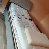 letto con rete  elettrica 