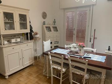 Sala in stile country chic
