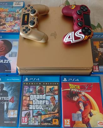 PlayStation 4 Slim Oro