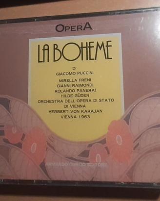 Doppio CD La Bohème Puccini Karajan