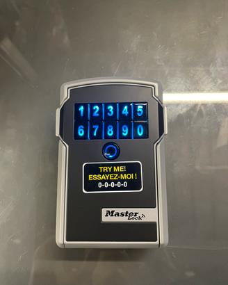 Cassetta portachiavi elettronica Master Lock