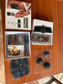 Sixpack trainer set per addome ems