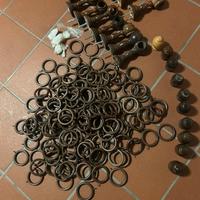 Accessori in legno per bastoni tende da interno