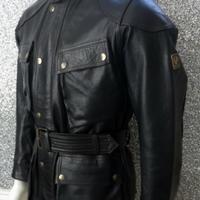 BELSTAFF Giacca Uomo in pelle Nero, classico Tg L