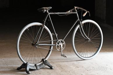 Bicicletta corsa epoca GIRORUOTA francese 1900
