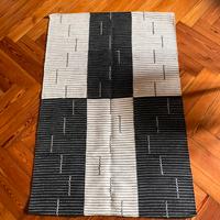 Tappero design moderno in lana 150x100
