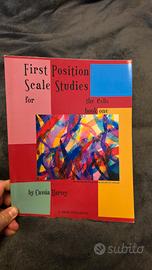 First Position Scale Studies for Cello - book one