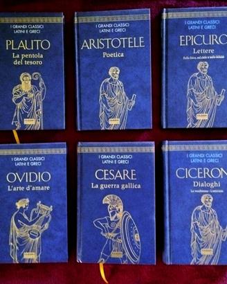 I Grandi Classici Latini e Greci (6 libri)