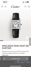 Cartier tank solo medio WSTA0028 full set