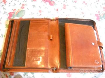 Portadocumenti scrivania e organizer pelle