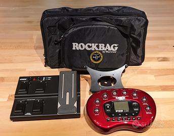 Line6 POD X3 + FBV Express + Borsa RockBag