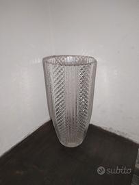 Vaso di cristallo porta fiori anni 70 /80
