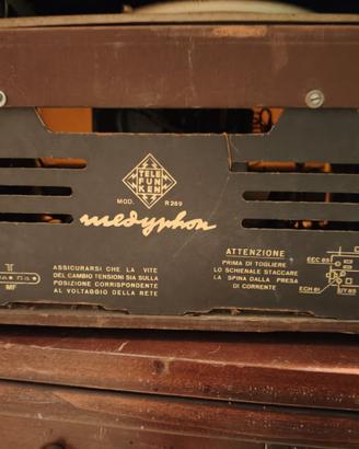 Telefunken Medyphone radio giradischi vintage 