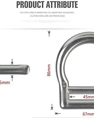 Anello a D per arrampicata
