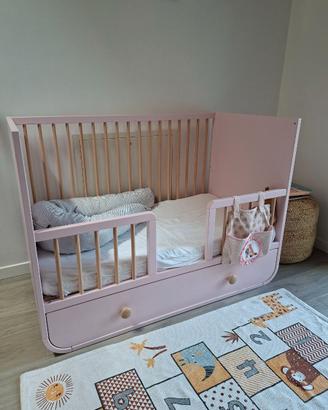 Letto IKEA Bambini MYLLRA ROSA evolutivo