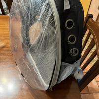 Zaino trasportino gatti