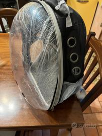 Zaino trasportino gatti