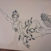 dipinto a china di Bernardo Leporini 