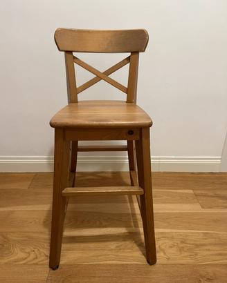 Sedia Junior IKEA INGOLF in legno massello