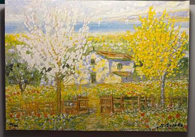 Michele Cascella - Luci di primavera - 1985