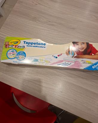 tappetone colora e ricolora crayola 