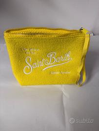 Pochette MC2 Saint Barth in spugna colore giallo