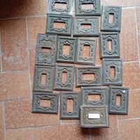 Placche Prese Vintage, 19 pz