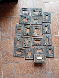 Placche Prese Vintage, 19 pz