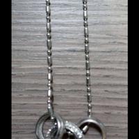 Collana con tre pendenti