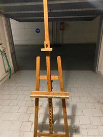 cavalletto da pittore professionale 