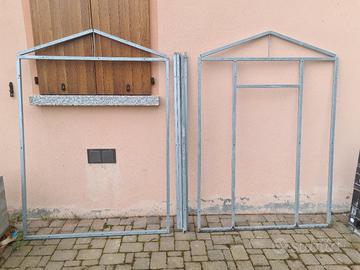 Struttura in ferro zincato 20 20 casetta per bambi