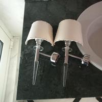 Elegante Coppia Applique da Bagno/Camera