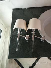 Elegante Coppia Applique da Bagno/Camera