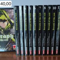 manga: Seraph of the end, Twin star ex., Food wars