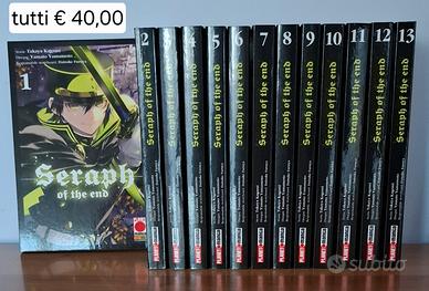 manga: Seraph of the end, Twin star ex., Food wars