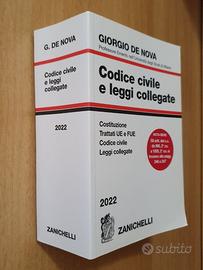 Codice civile e leggi collegate - Giorgio De Nova