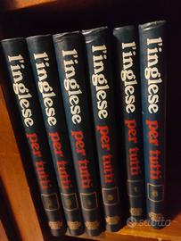 inglese per tutti 6 volumi de agostini 