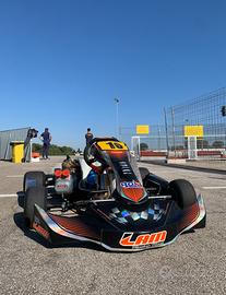 KART telaio Parolin + motore ROK