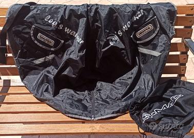 Coprigambe impermeabile e imbottito per scooter