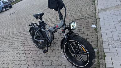 Bici elettrica RKS nero M fat 20