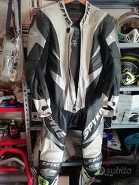 Tute moto pelle intere/divisibili e giacca enduro