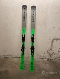 SCI HEAD SUPERSHAPE E-RALLY+ATTACCHI HEAD PRD12