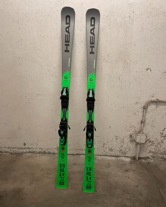 SCI HEAD SUPERSHAPE E-RALLY+ATTACCHI HEAD PRD12