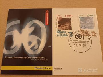 annullo speciale mostra cinema Venezia 2003